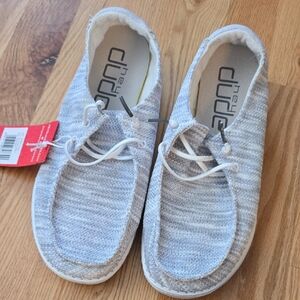 Hey Dude Heather Grey Knit Casual Slip-Ons
